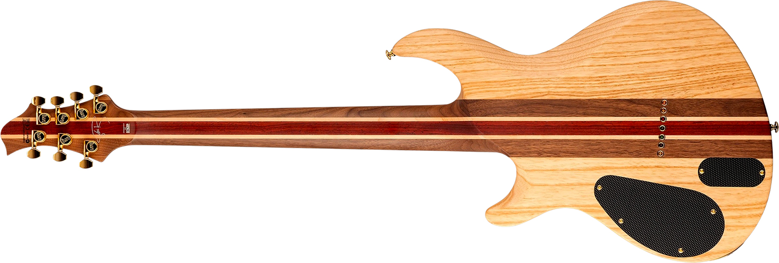 Ltd Javier Reyes Jr7 Signature 7c Baryton 2h Fishman Fluence Ht Eb - Faded Blue Sunburst - Bariton E-Gitarre - Variation 2