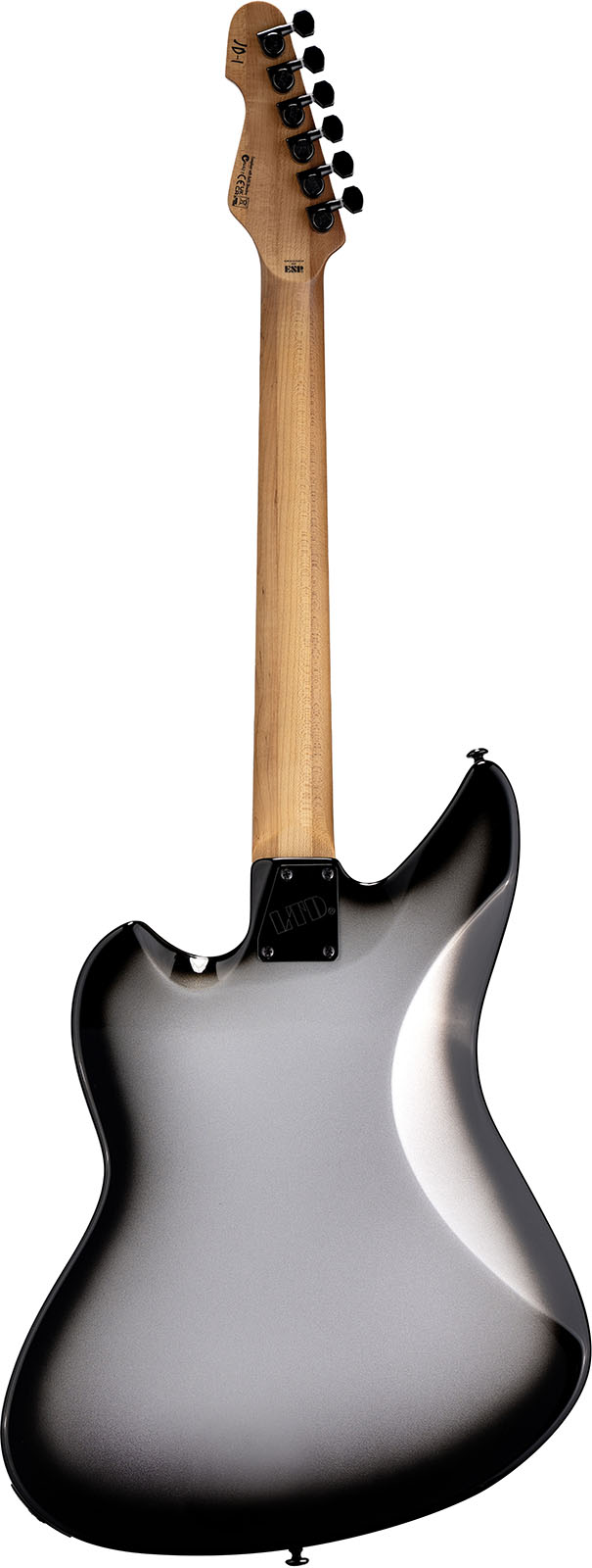 Ltd Jd-i Joe Duplantier Signature 1h Ht Eb - Silver Sunburst - Signature-E-Gitarre - Variation 1