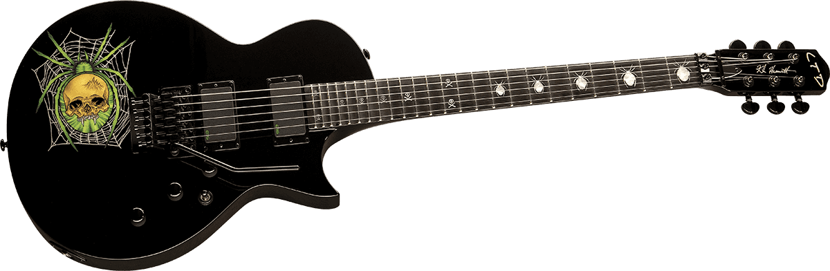 Ltd Kh3 Kirk Hammett 30th Anniversary Fr Hh Eb - Black - Single-Cut-E-Gitarre - Variation 2