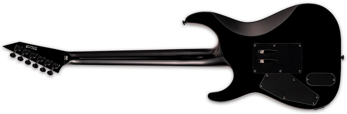 Ltd Kirk Hammett Kh602 Signature 2h Emg Fr Eb - Black - E-Gitarre aus Metall - Variation 2