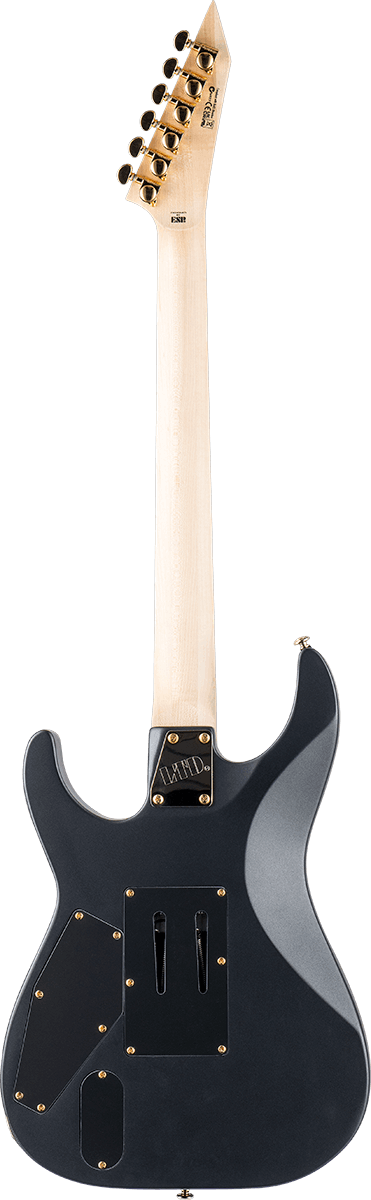 Ltd M-1001 Floyd Rose H Eb - Charcoal Metallic Satin - E-Gitarre aus Metall - Variation 1