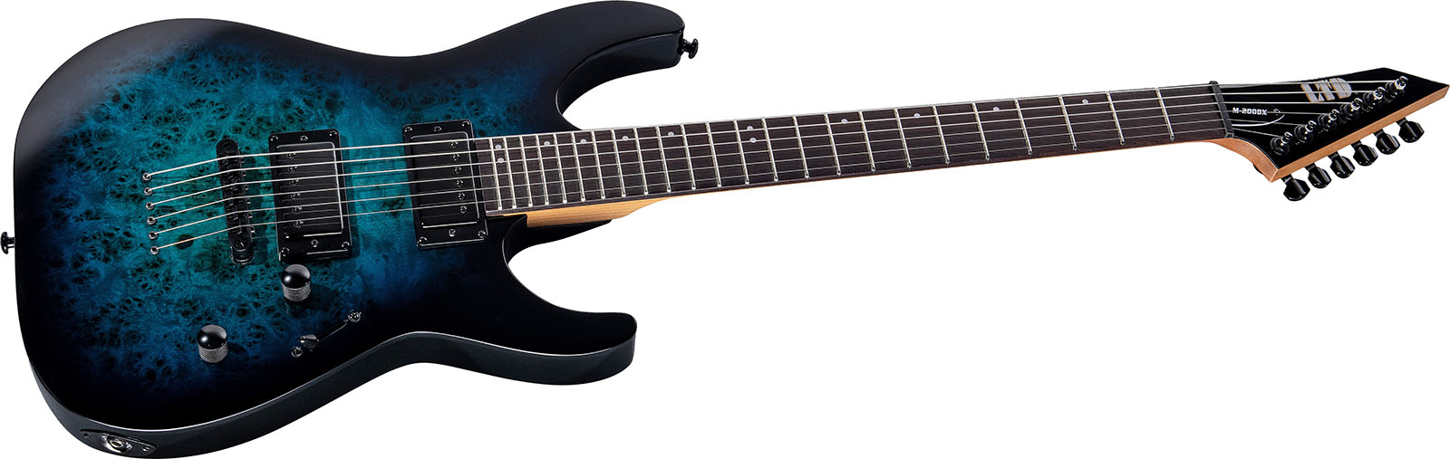 Ltd M200dx 2h Ht Rw - Blue Burst - E-Gitarre in Str-Form - Variation 2
