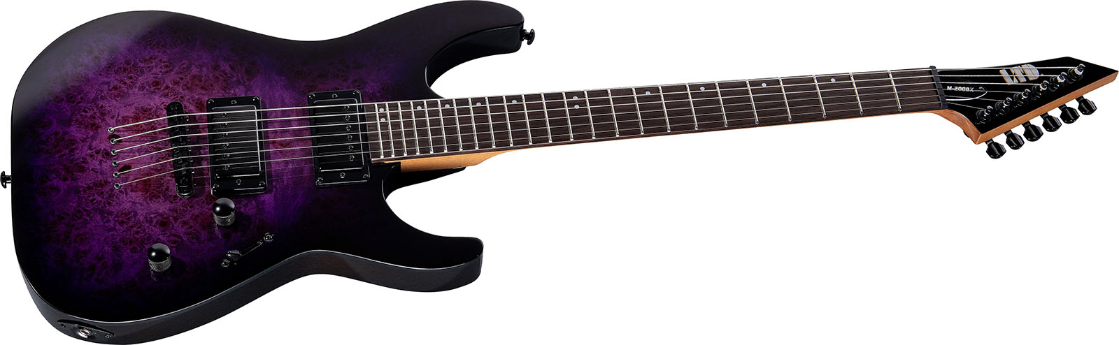 Ltd M200dx 2h Ht Rw - Purple Burst - E-Gitarre in Str-Form - Variation 2