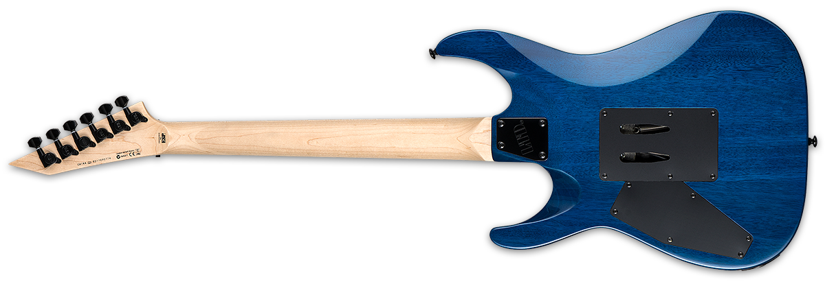 Ltd Mh203qm Hss Fr Mn - See Thru Blue - E-Gitarre in Str-Form - Variation 2