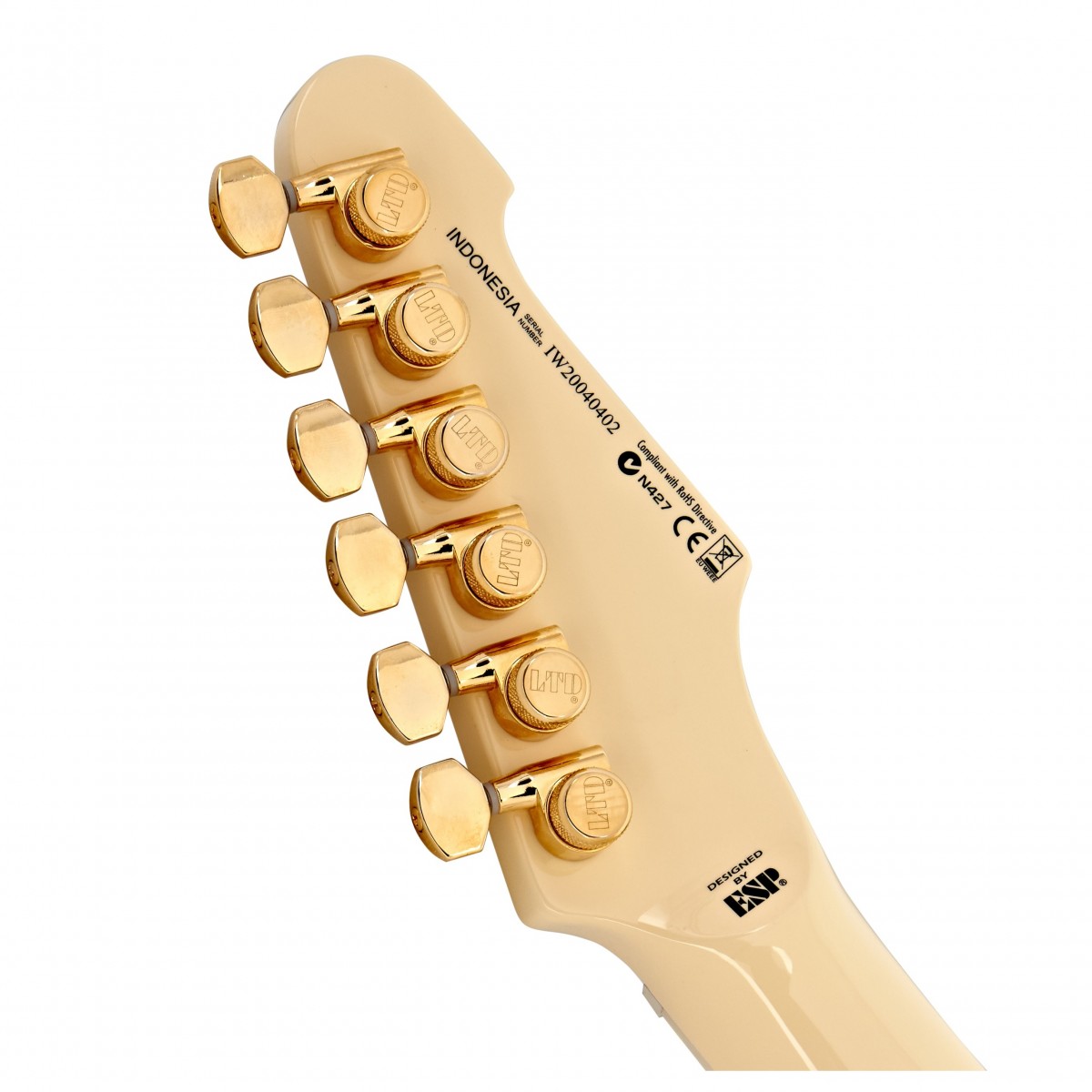 Ltd Phoenix 1000 Hs Seymour Duncan Ht Eb - Vintage White - Retro-Rock-E-Gitarre - Variation 5