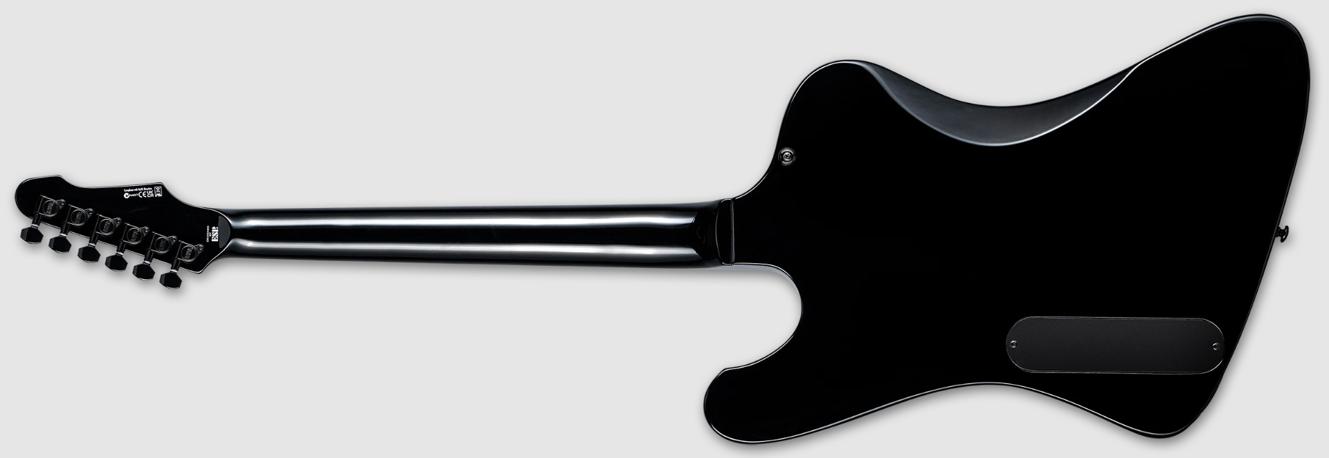 Ltd Phoenix 201 1h Ht Rw - Black - Retro-Rock-E-Gitarre - Variation 1