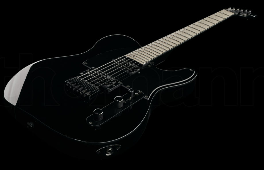 Ltd Te-200m Hh Ht Mn - Black - E-Gitarre in Teleform - Variation 1