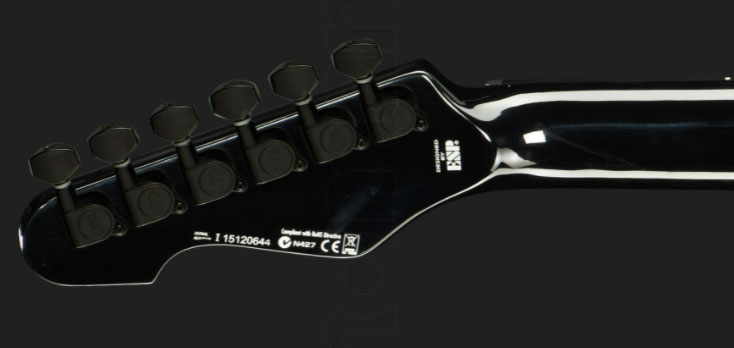 Ltd Te-200m Hh Ht Mn - Black - E-Gitarre in Teleform - Variation 4