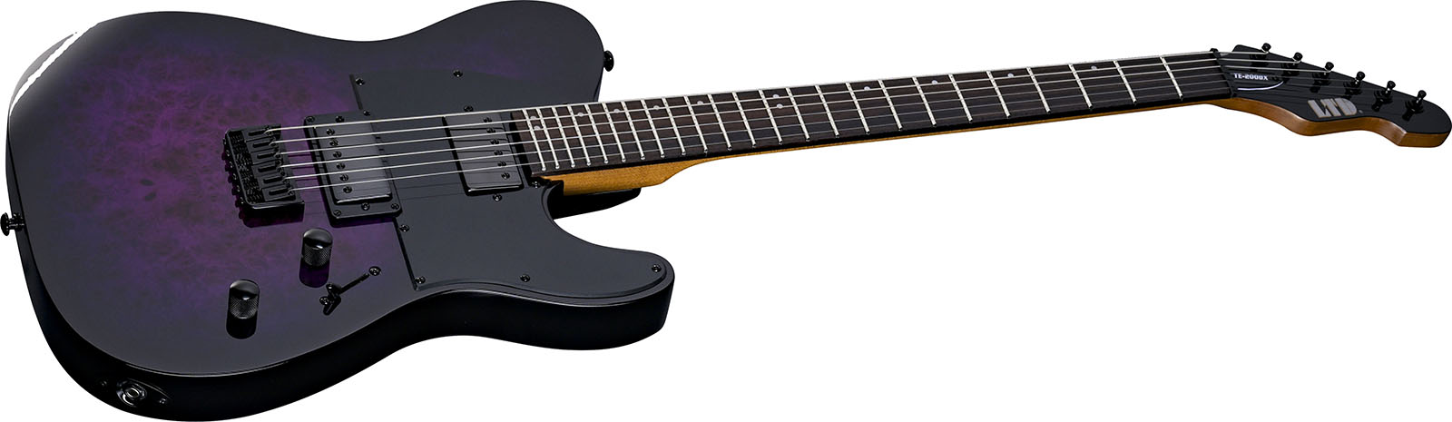 Ltd Te200dx 2h Ht Rw - Purple Burst - E-Gitarre in Teleform - Variation 2