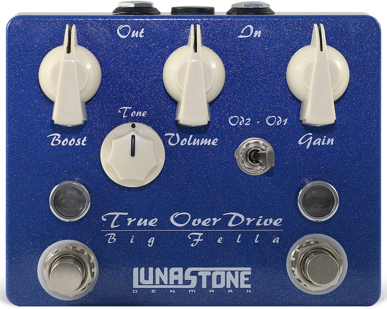 Lunastone Big Fella Overdrive - Overdrive/Distortion/Fuzz Effektpedal - Main picture