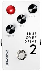 Overdrive/distortion/fuzz effektpedal Lunastone TrueOverDrive 2