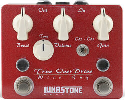 Overdrive/distortion/fuzz effektpedal Lunastone Wise Guy Overdrive