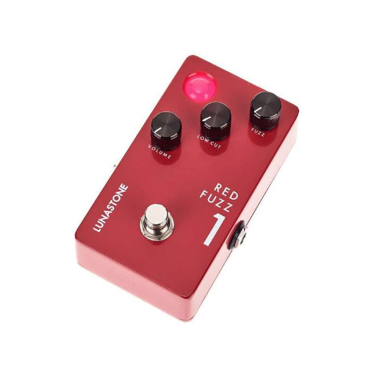 Lunastone Red Fuzz 1 - Overdrive/Distortion/Fuzz Effektpedal - Variation 2