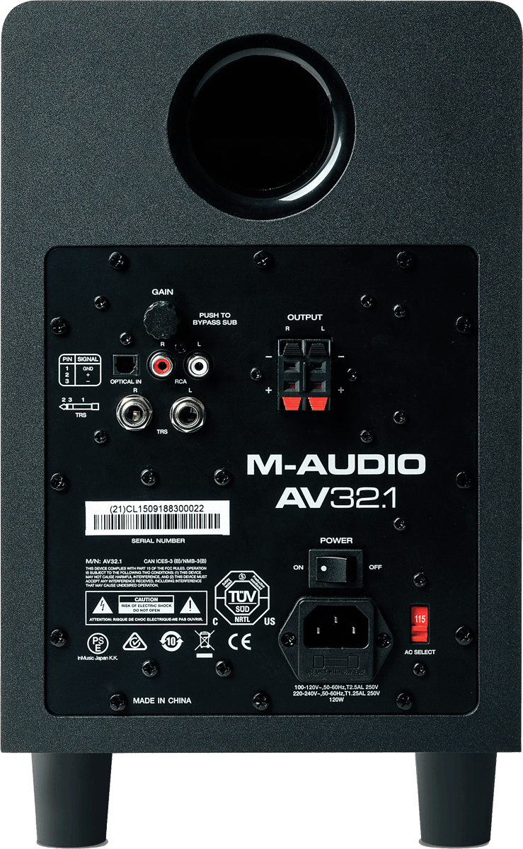 M-audio Av32.1 - Mini-HiFi - Variation 2
