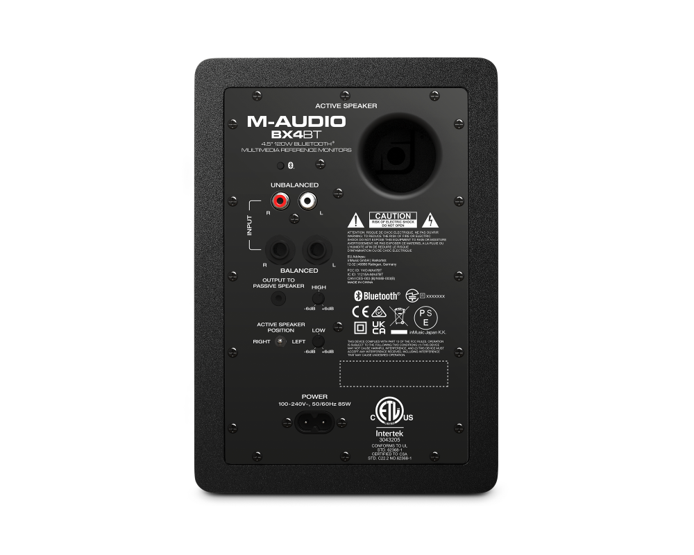 M-audio Bx4d4-bt - La Paire - Aktive studio monitor - Variation 2