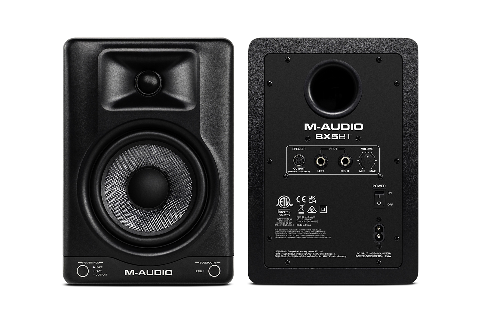 M-audio Bx5bt - La Paire - Aktive studio monitor - Variation 1