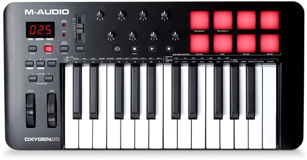 Masterkeyboard M-audio Oxygen 25 MK5