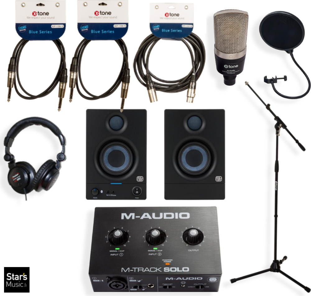 X-tone Starter Pack Home Studio 1 - USB audio interface - Main picture