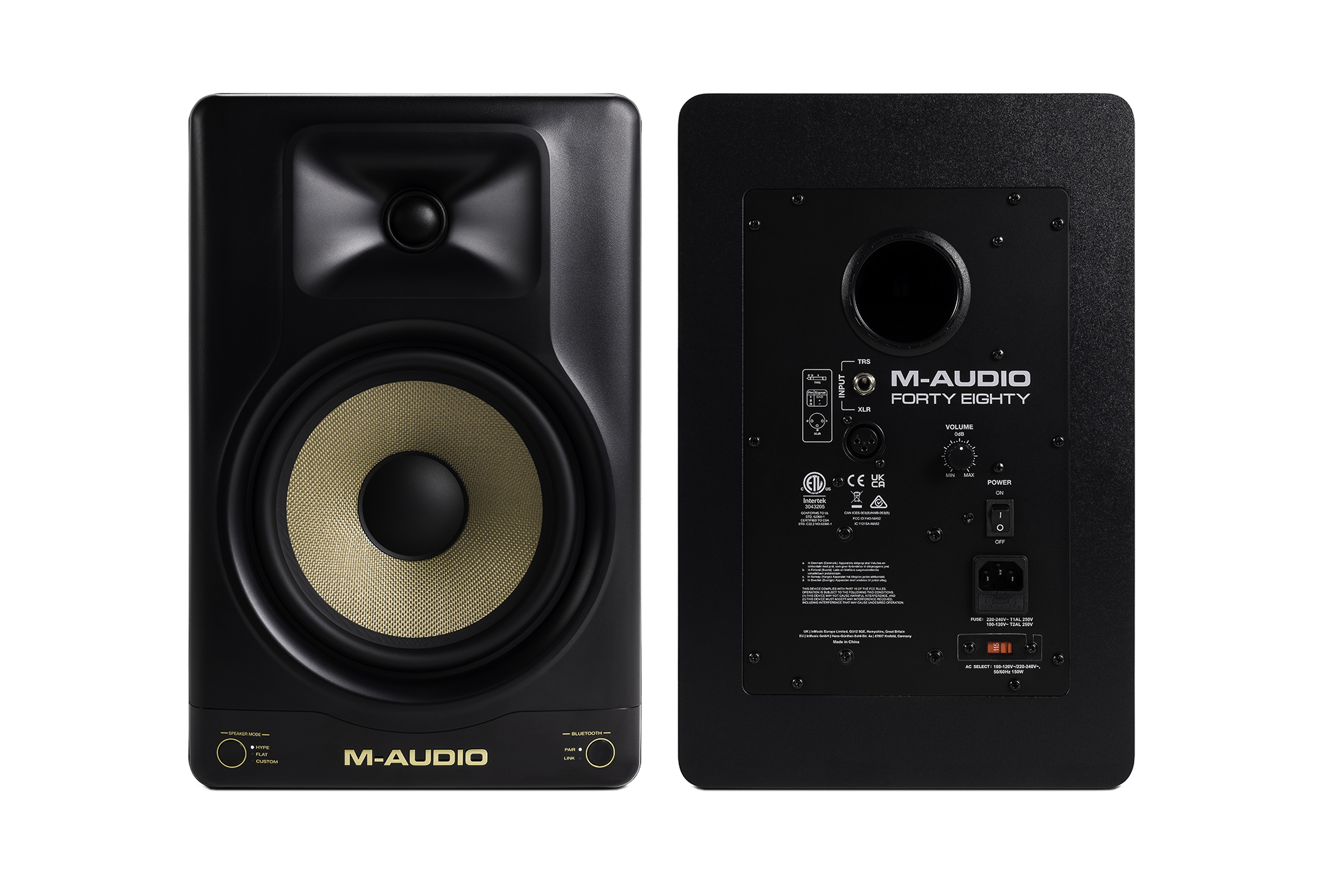 M-audio Forty Eighty - La PiÈce - Aktive studio monitor - Variation 1