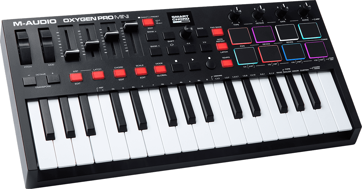 M-audio Oxygen Pro Mini - Masterkeyboard - Variation 1