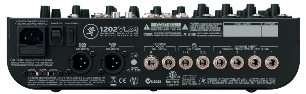 Mackie 1202 Vlz4 - Analoges Mischpult - Variation 1