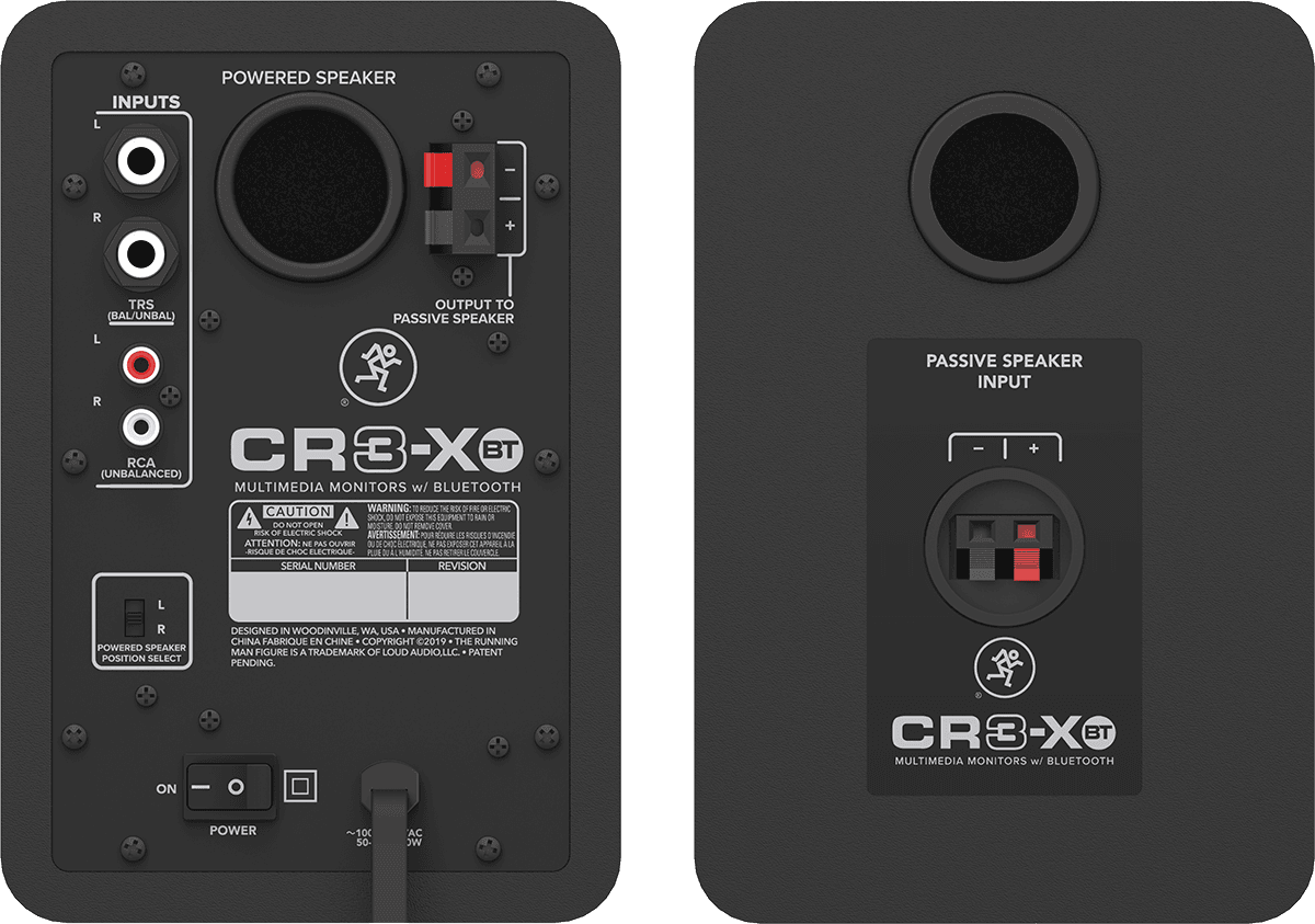 Mackie Cr3-xbt - Aktive studio monitor - Variation 2