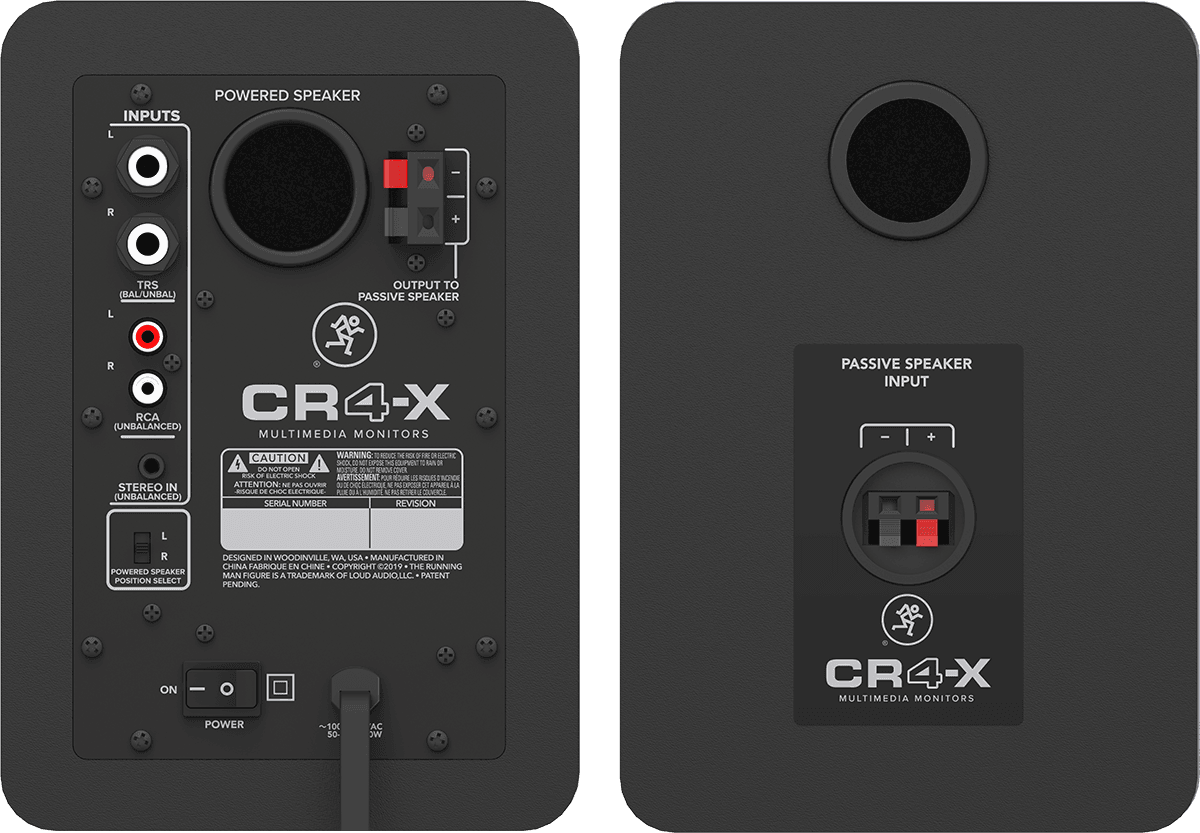 Mackie Cr4-x - La Paire - Aktive studio monitor - Variation 2