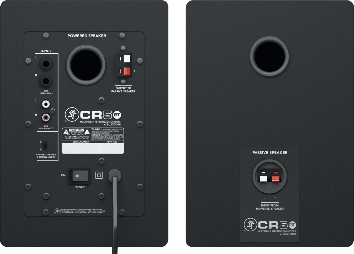 Mackie Cr5bt - La Paire - Aktive studio monitor - Variation 2