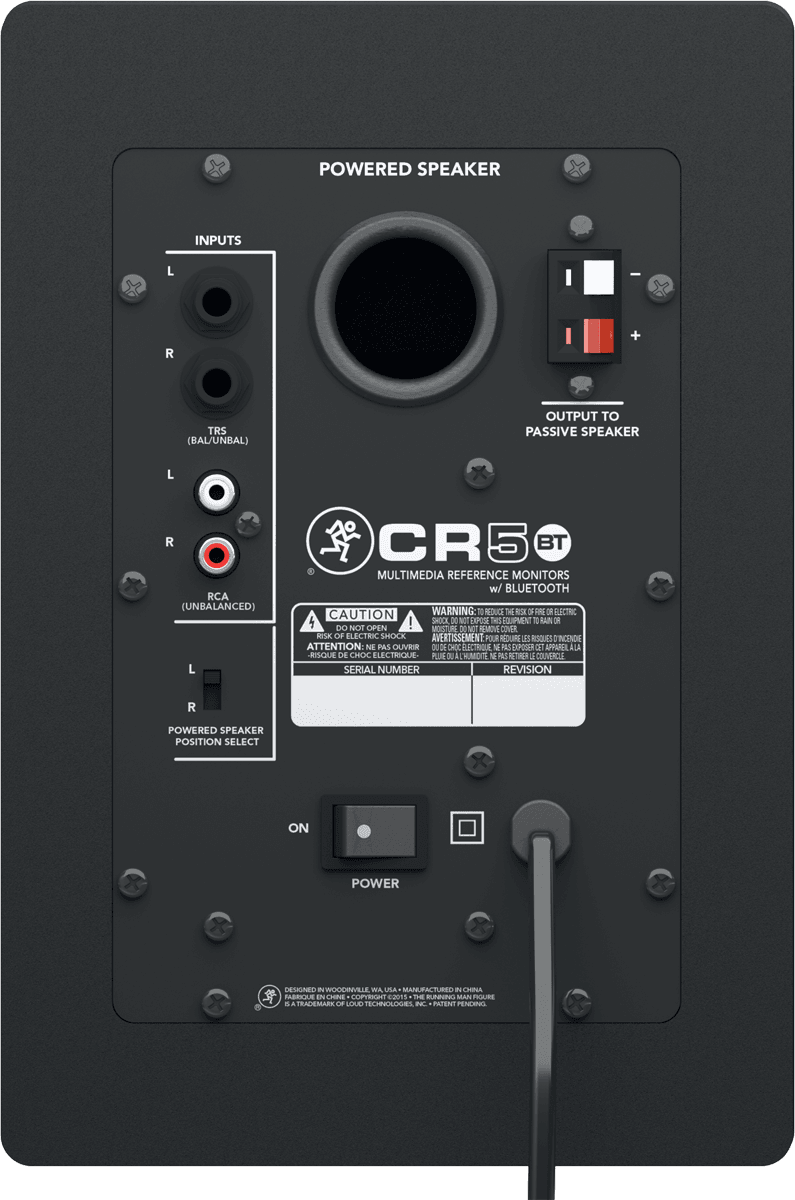 Mackie Cr5bt - La Paire - Aktive studio monitor - Variation 4