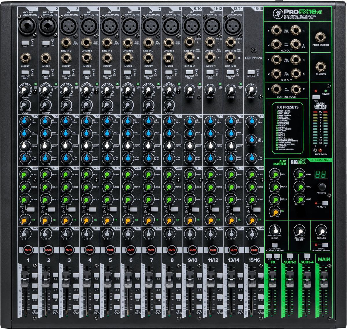 Analoges mischpult Mackie Profx 16V3