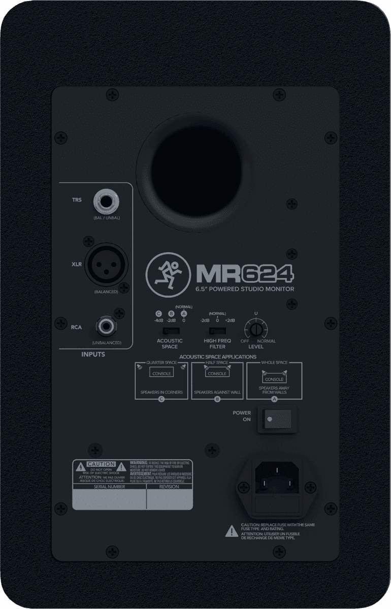 Mackie Mr624 - La PiÈce - Aktive studio monitor - Variation 2