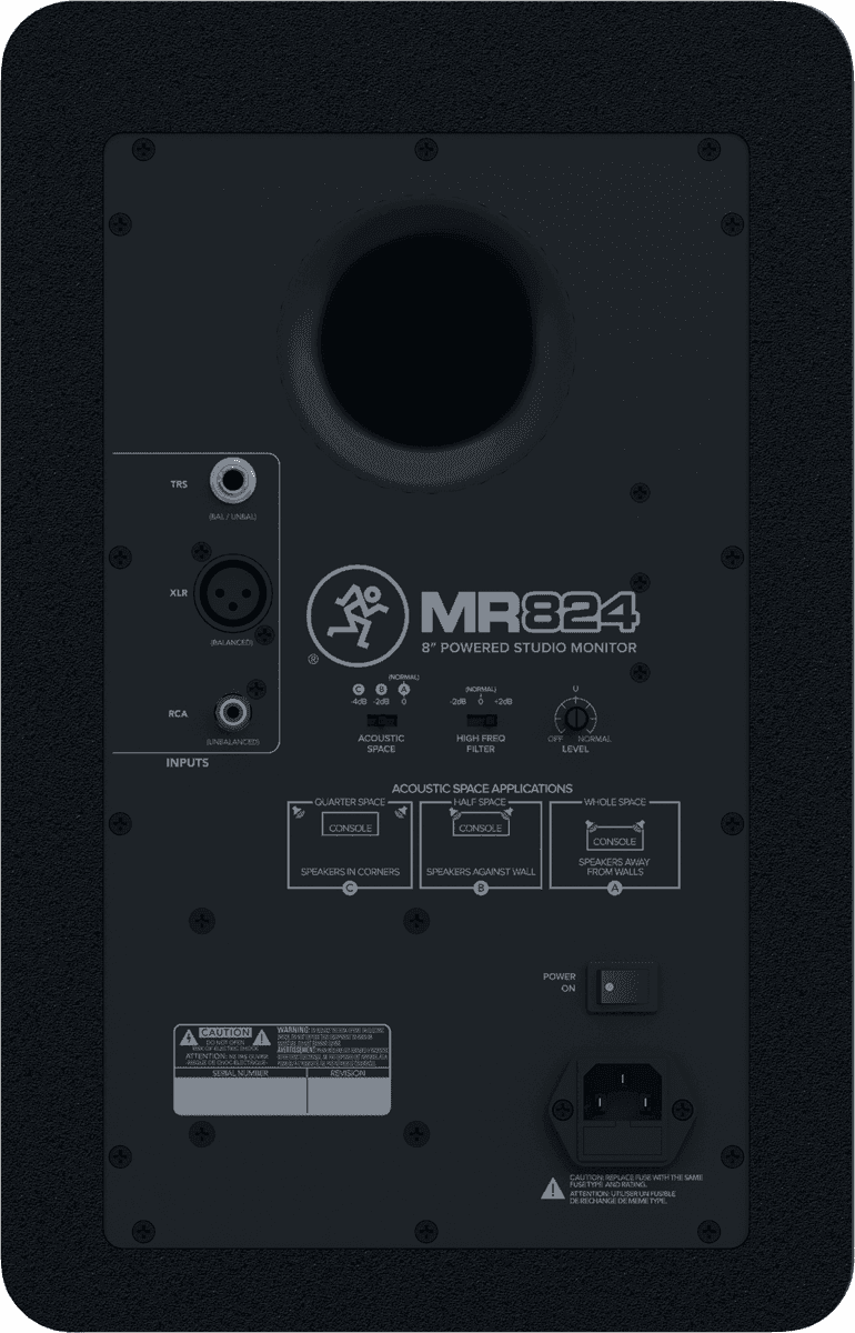 Mackie Mr824 - La PiÈce - Aktive studio monitor - Variation 2