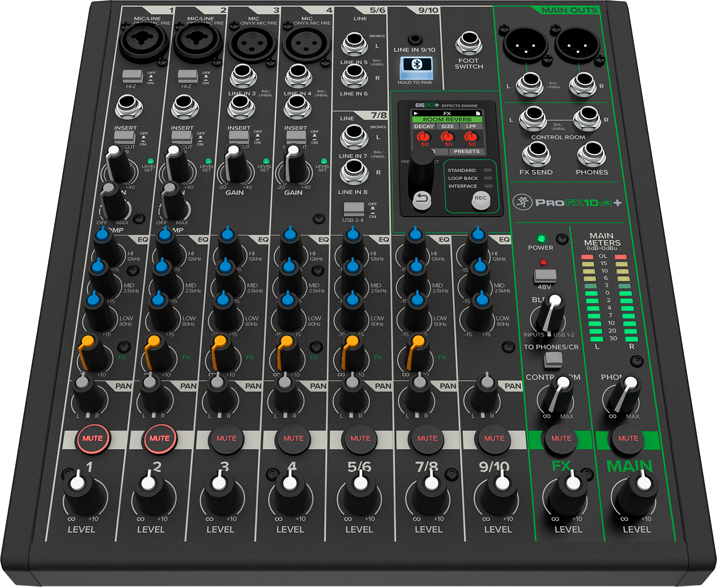 Mackie Profx 10 V3+ - Analoges Mischpult - Variation 2