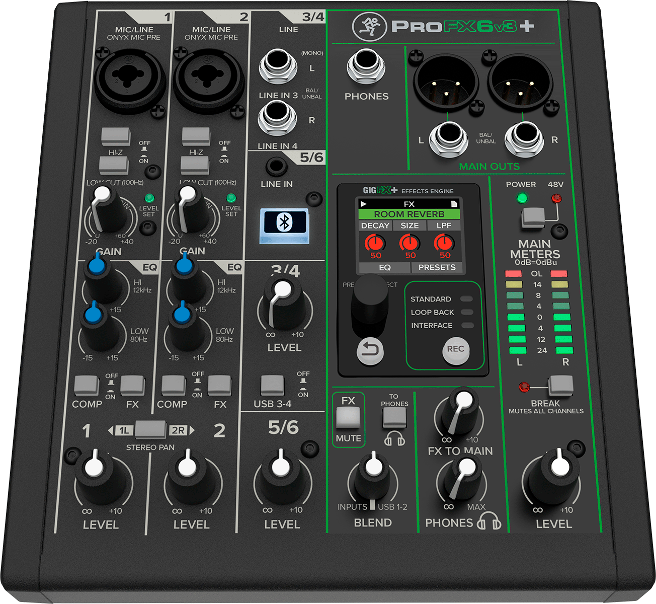 Mackie Profx 6 V3+ - Analoges Mischpult - Variation 4