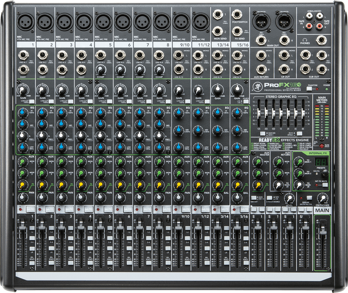 Mackie Profx16v2 - Analoges Mischpult - Variation 3