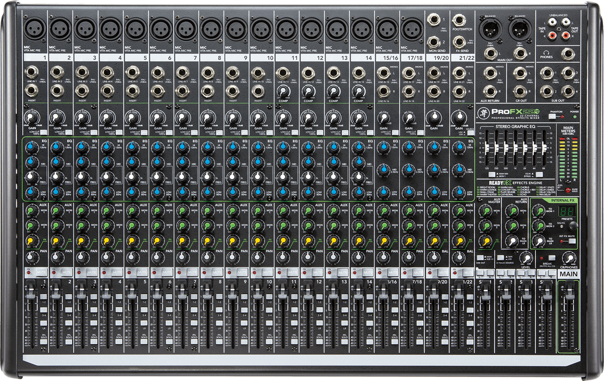 Mackie Profx22v2 - Analoges Mischpult - Variation 3