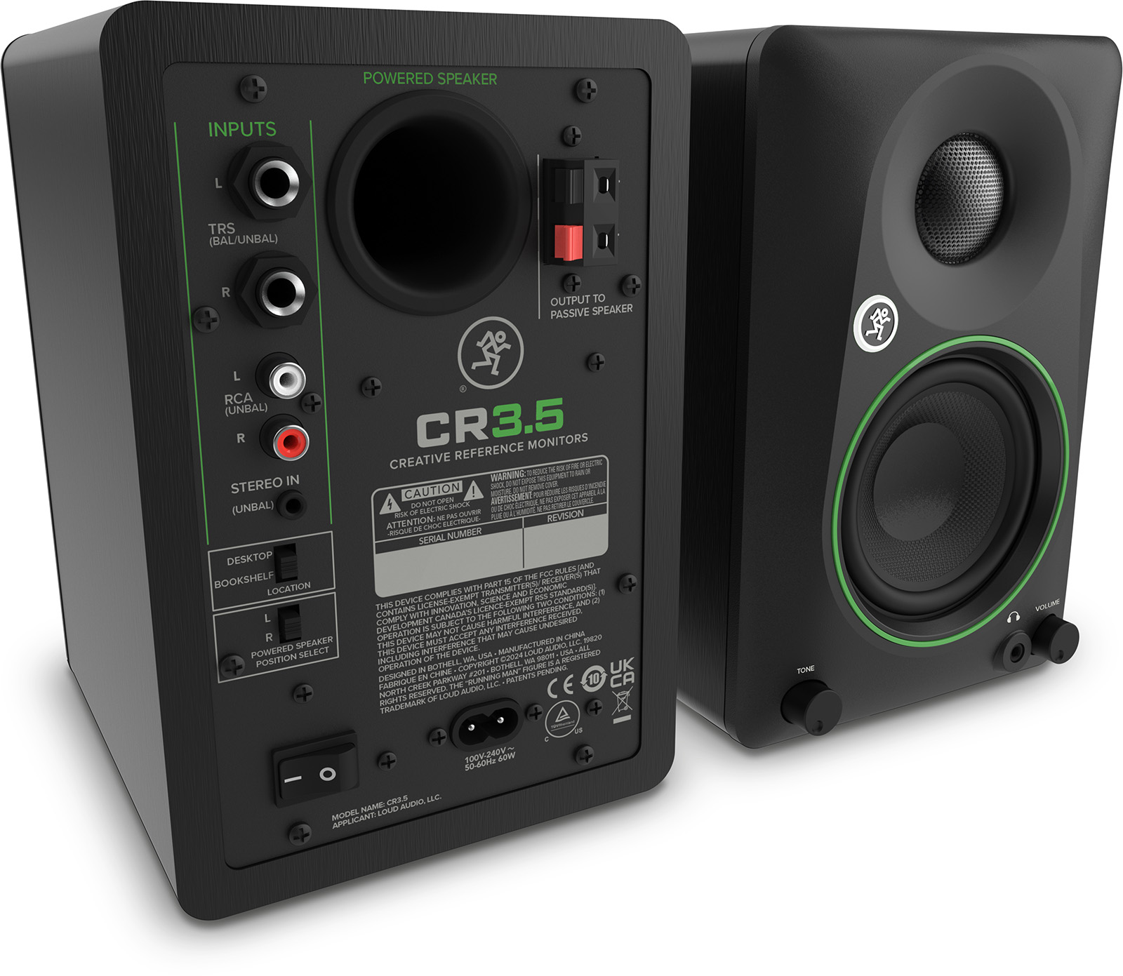 Mackie Rmk Cr3.5 - La Paire - Aktive studio monitor - Variation 4