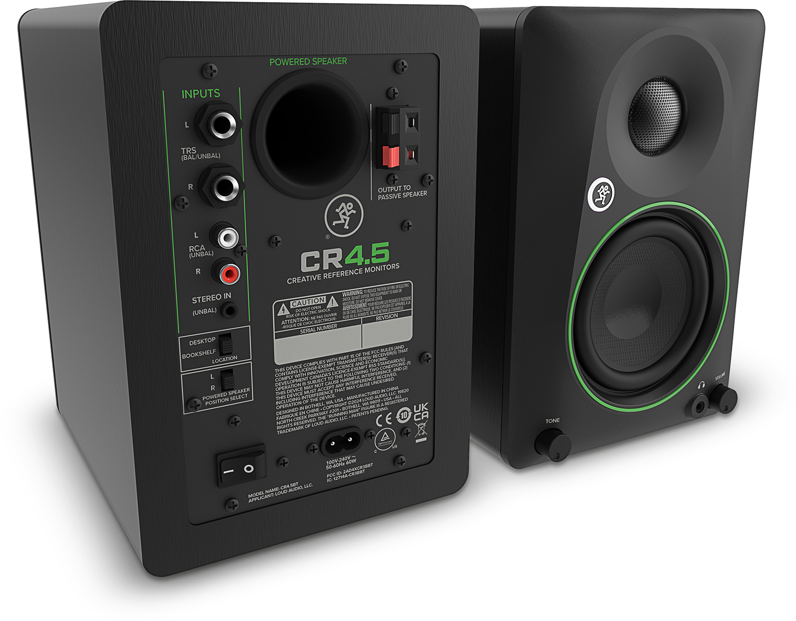 Mackie Rmk Cr4.5 - La Paire - Aktive studio monitor - Variation 4