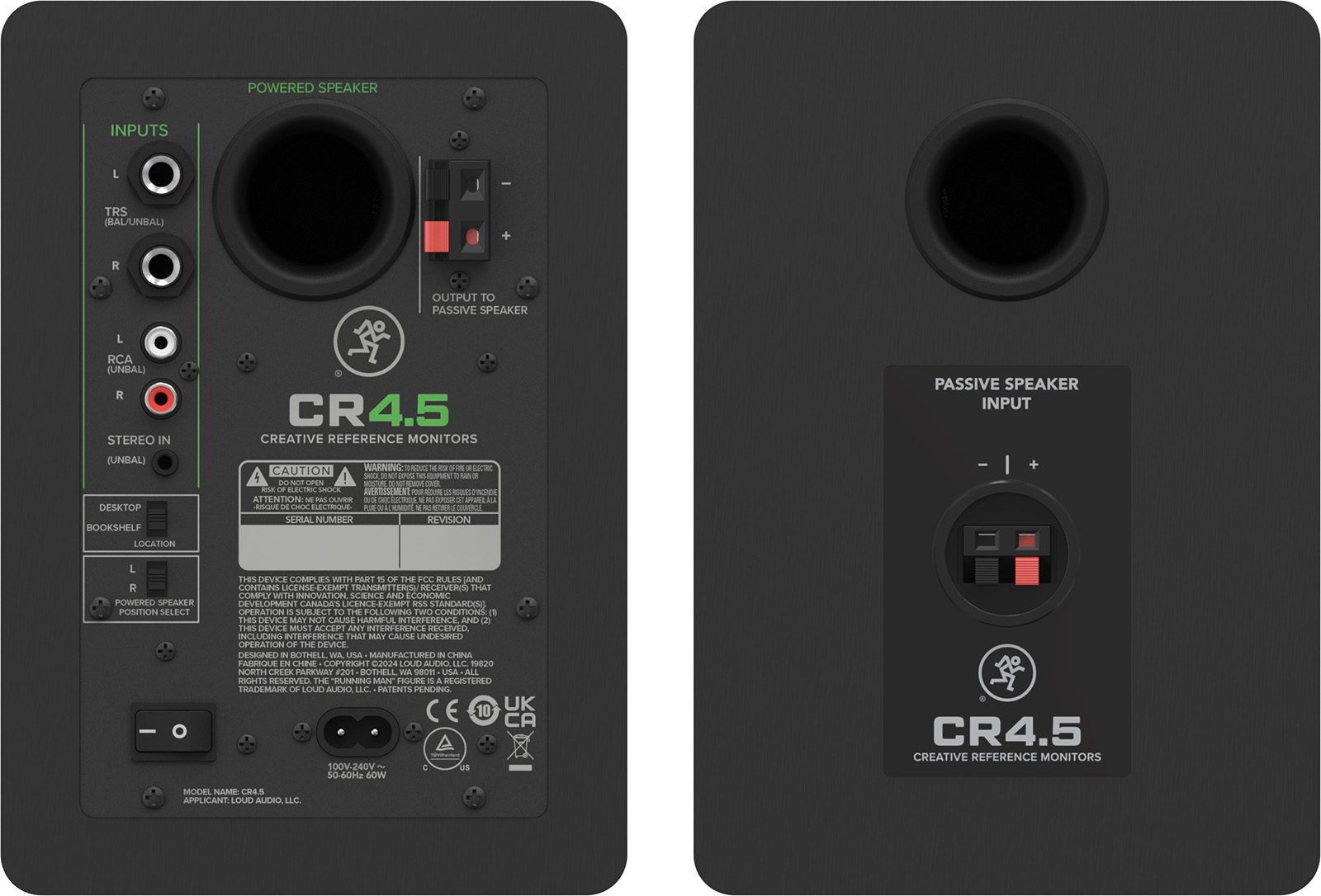 Mackie Rmk Cr4.5 - La Paire - Aktive studio monitor - Variation 5