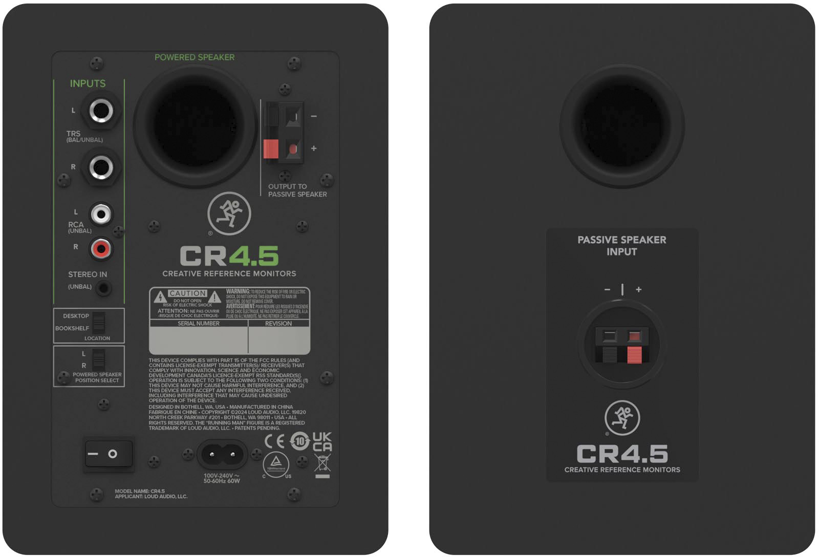 Mackie Rmk Cr4.5bt - La Paire - Aktive studio monitor - Variation 3
