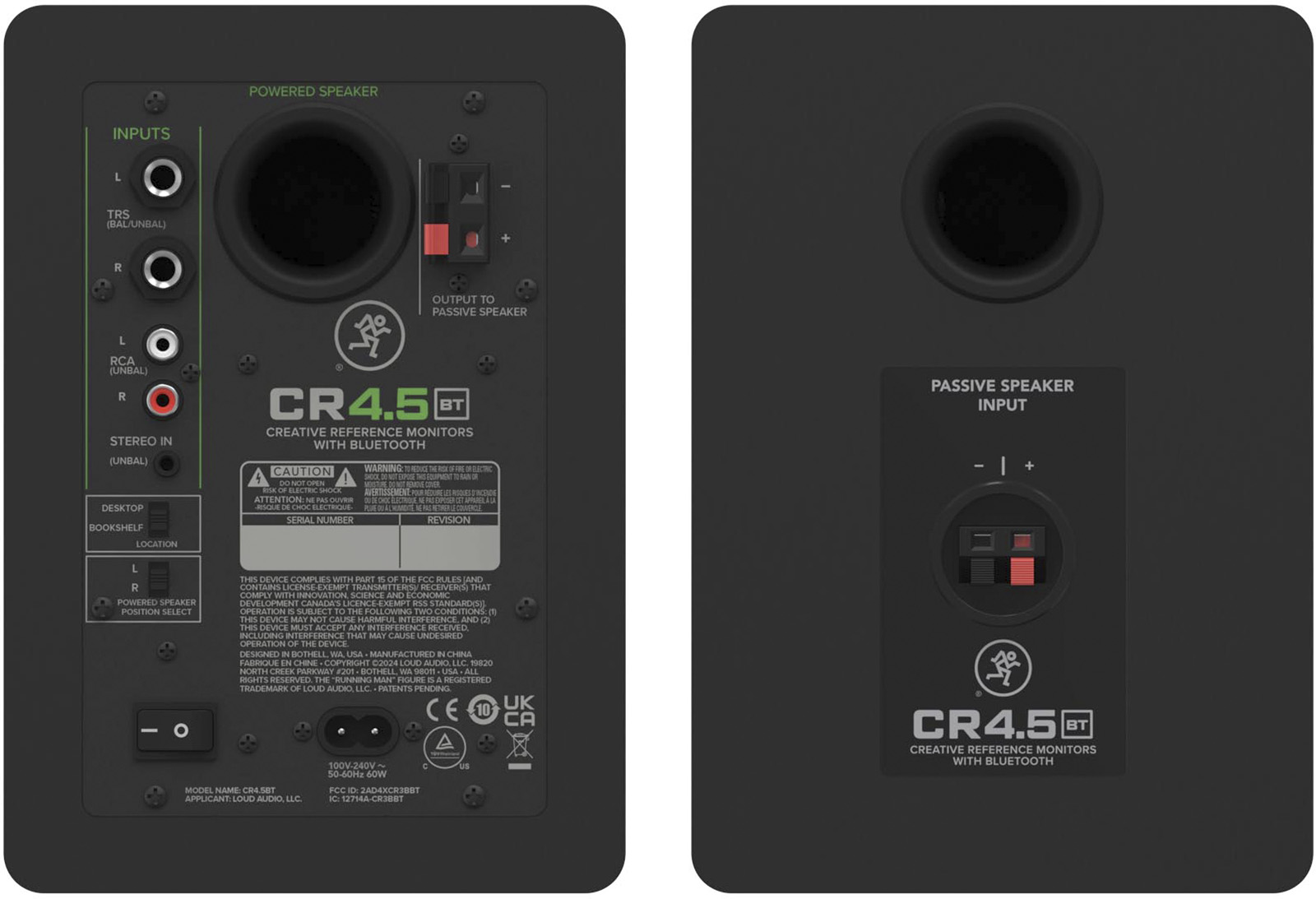 Mackie Rmk Cr4.5bt - La Paire - Aktive studio monitor - Variation 7