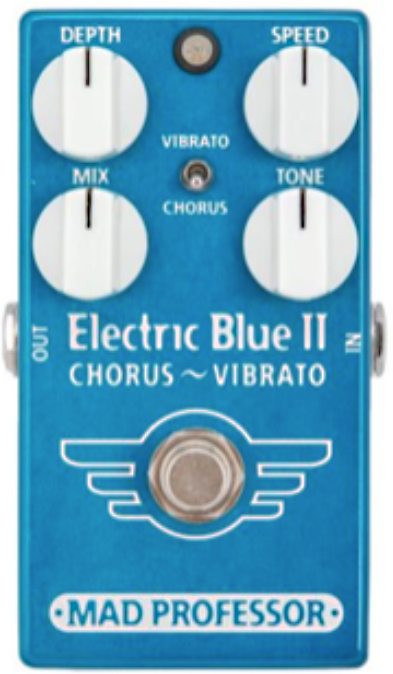 Mad Professor Electric Blue Ii Chorus Vibrato - Modulation/Chorus/Flanger/Phaser & Tremolo Effektpedal - Main picture