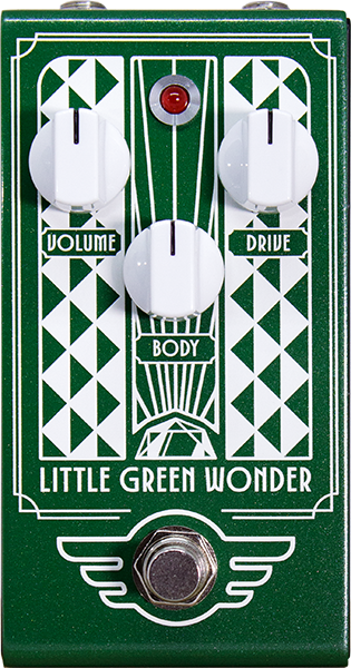 Mad Professor Little Green Wonder Overdrive Handwired - Overdrive/Distortion/Fuzz Effektpedal - Main picture