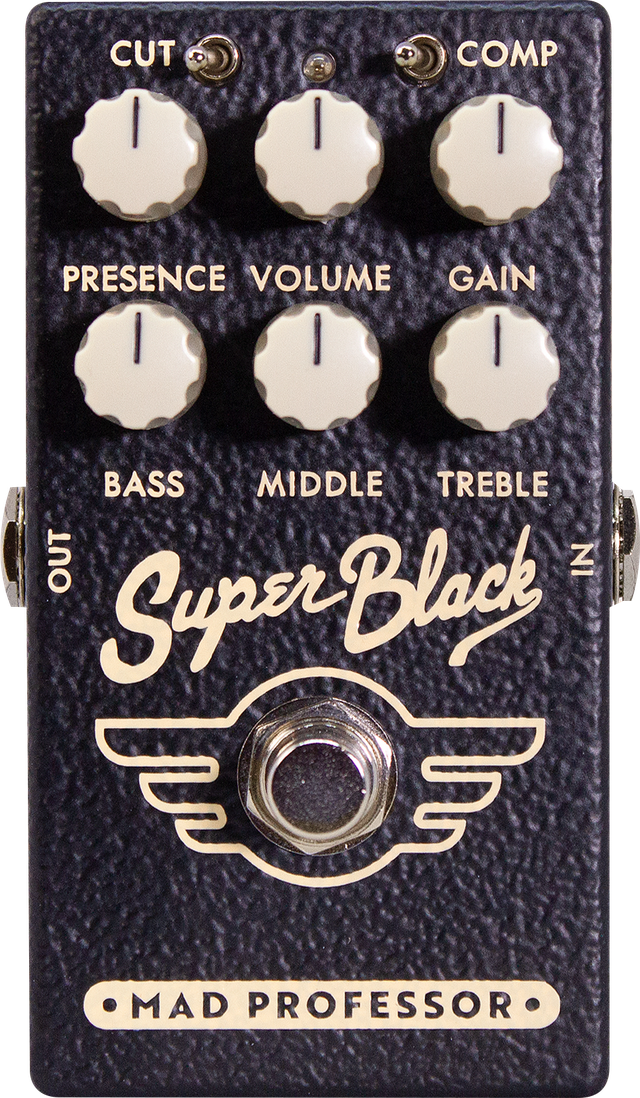 Mad Professor Super Black Mini - Overdrive/Distortion/Fuzz Effektpedal - Main picture