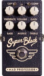 Overdrive/distortion/fuzz effektpedal Mad professor                  Super Black Mini