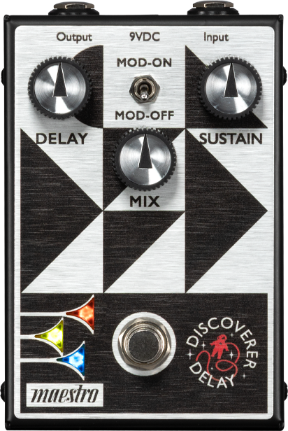 Maestro Discoverer Delay - Reverb/Delay/Echo Effektpedal - Main picture