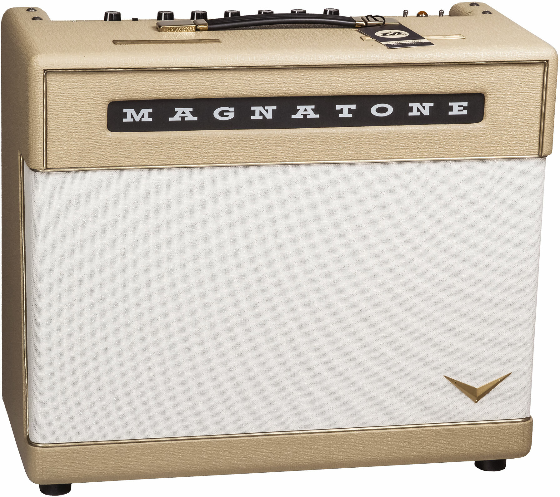 Magnatone Master Collection Super Fifty-nine M-80 Combo 45w 1x12 Gold - Combo für E-Gitarre - Main picture