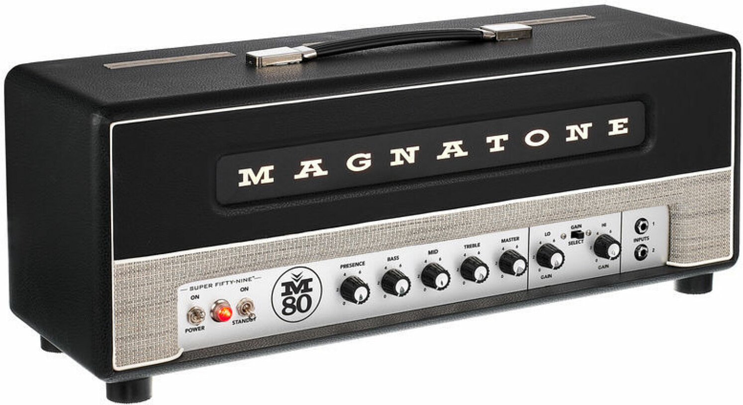 Magnatone Master Collection Super Fifty-nine M-80 Head 45w El34 - E-Gitarre Topteil - Main picture