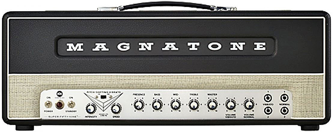 Magnatone Master Collection Super Fifty-nine Mk I Head 45w - E-Gitarre Topteil - Main picture