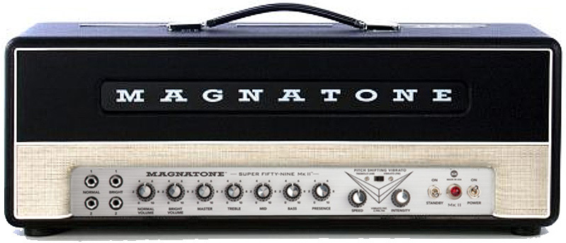 Magnatone Master Collection Super Fifty-nine Mk Ii Head 45w - E-Gitarre Topteil - Main picture